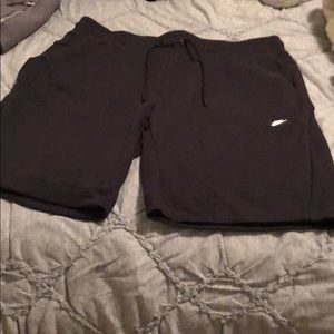 Men’s Black Nike Sweat Shorts